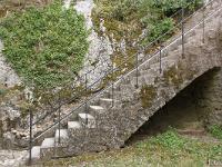 Citadelle de Sisteron  Grand Retranchement - Escalier 1/2