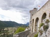 Citadelle de Sisteron  Accès permettant de rejoindre le chemin de ronde