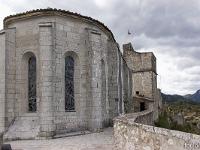 Citadelle de Sisteron  Chapelle ND du Château (XVe) - Abside