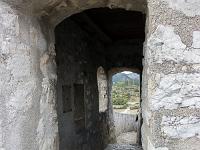 Citadelle de Sisteron  Le chemin de ronde passe sous le donjon