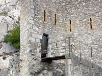 Citadelle de Sisteron  Passage entre le haut de la citadelle et la troisième enceinte 1/2