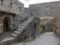 Citadelle de Sisteron  A gauche on rejoint les bastions du Roy et Notre-Dame