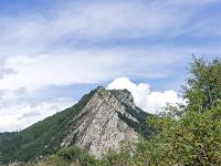 Collet - Champ Brancou - Paysages  Montagne de la Baume (1147m) surplombant Sisteron à l'Est ...
