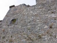 Fort Joubert - St Vincent les Forts  Une partie du mur Nord
