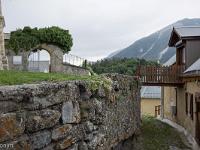 Saint Vincent les Forts (Ht Alpes)  Entrée du cimetière