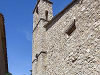 Tour de la Baume  Eglise Saint-Marc à Entrepierres et son clocher-porche très fin (XVIIe)