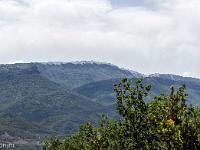 Sisteron - Tour du Molard - Mai 2020  Vue sur la montagne de Lure, Sumiou à gauche et Pelegrine à droite
