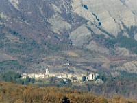 Autour d'Upaix  Zoom sur le village de Ventavon depuis la tour d'Upaix